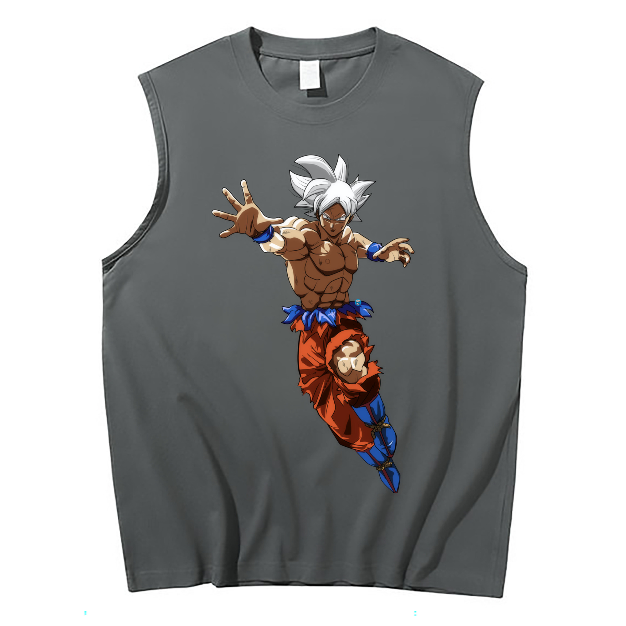 （画像用） ドラゴンボール 孫悟空（そん ごくう）Son Goku カカロット DRAGON BALL Kakarotto コットン100％タンクトップ（フロントプリント）